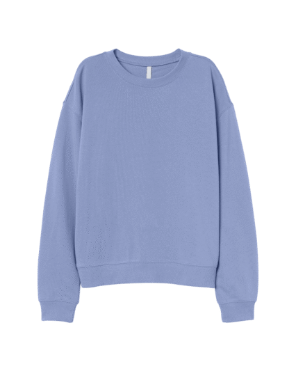 Blue Crewneck Sweatshirt